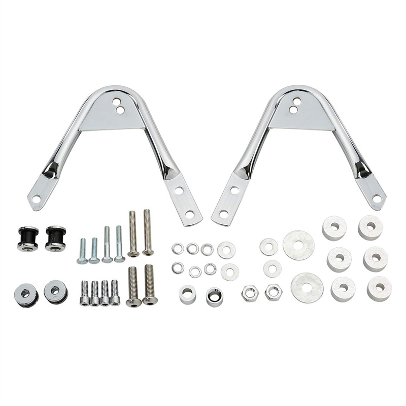 thumbnail image 2 of Front Docking Hardware Kit For Harley Touring Road King (1997-2008) – Black Steel 2 of 4